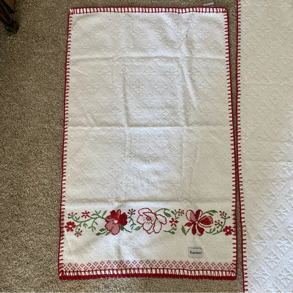 Christmas Bath Towels and Hand Towel Set